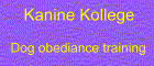 Information about the dog obediance course